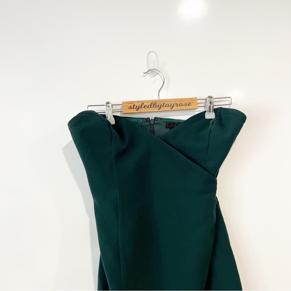Revolve x NBD Stanford Mini Dress Emerald Green - Picture 6 of 12